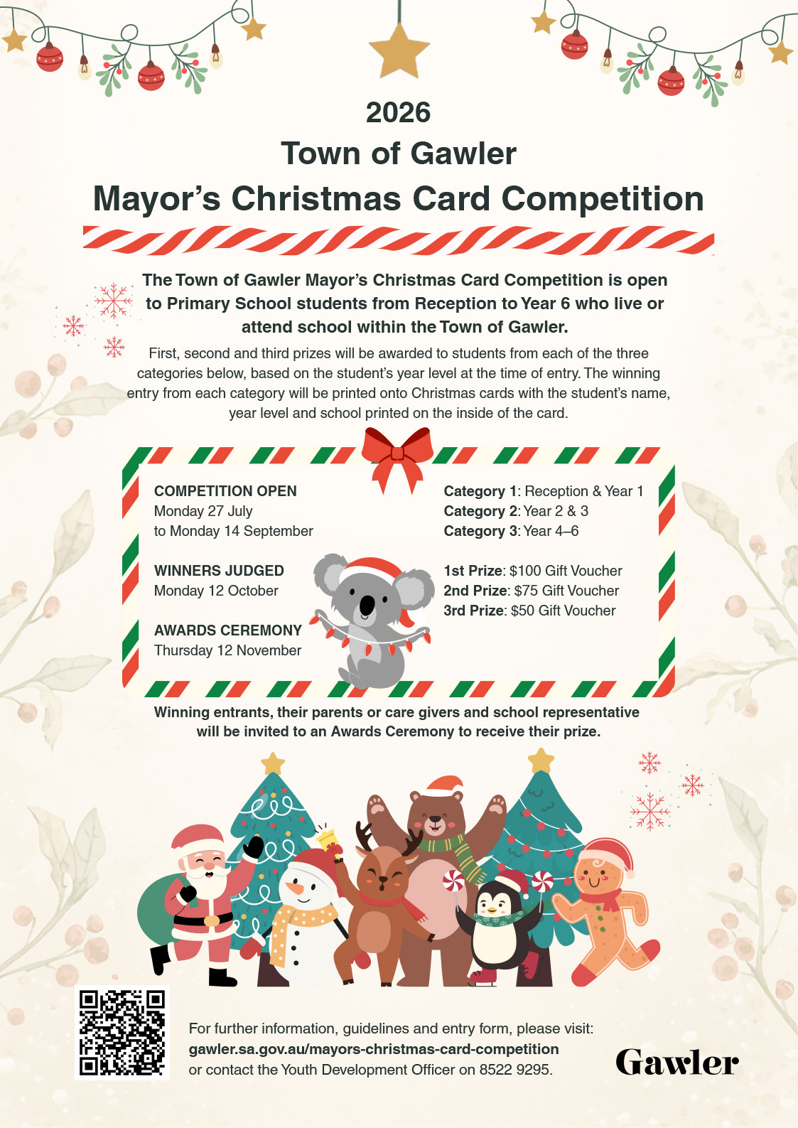 Town of Gawler Mayor's Christmas Card Competition