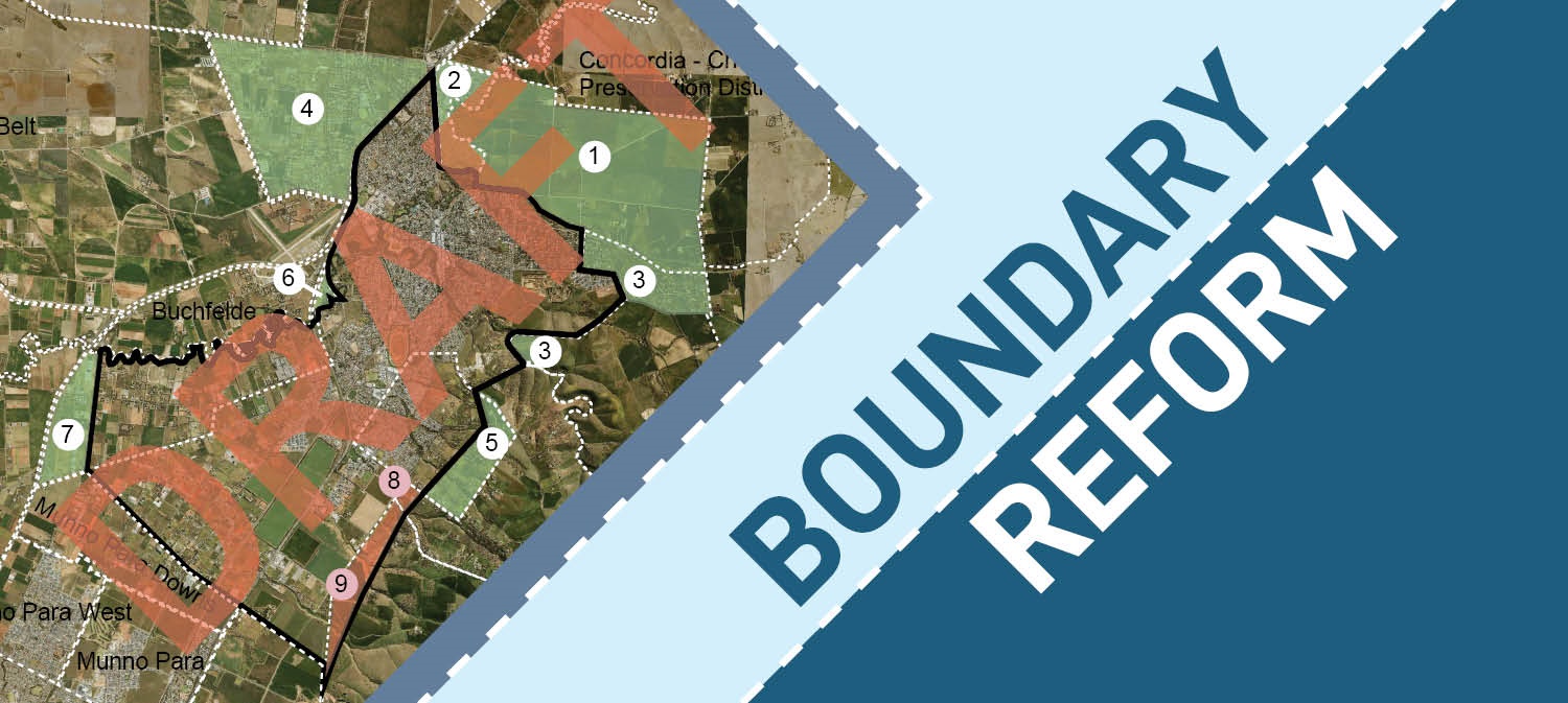 Boundary Reform Map - Gawler