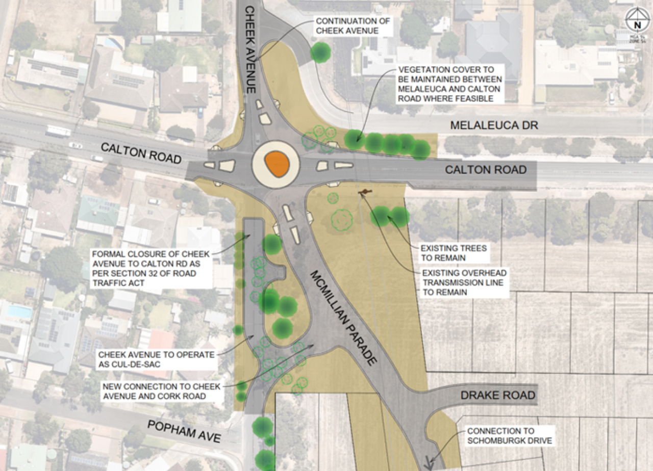 Calton Road and Cheek Avenue Roundabout Proposal | Town of Gawler Council